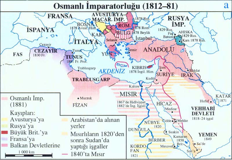 Osmanli Kurulus Yukselme Gerileme Haritasi Serhat Engul